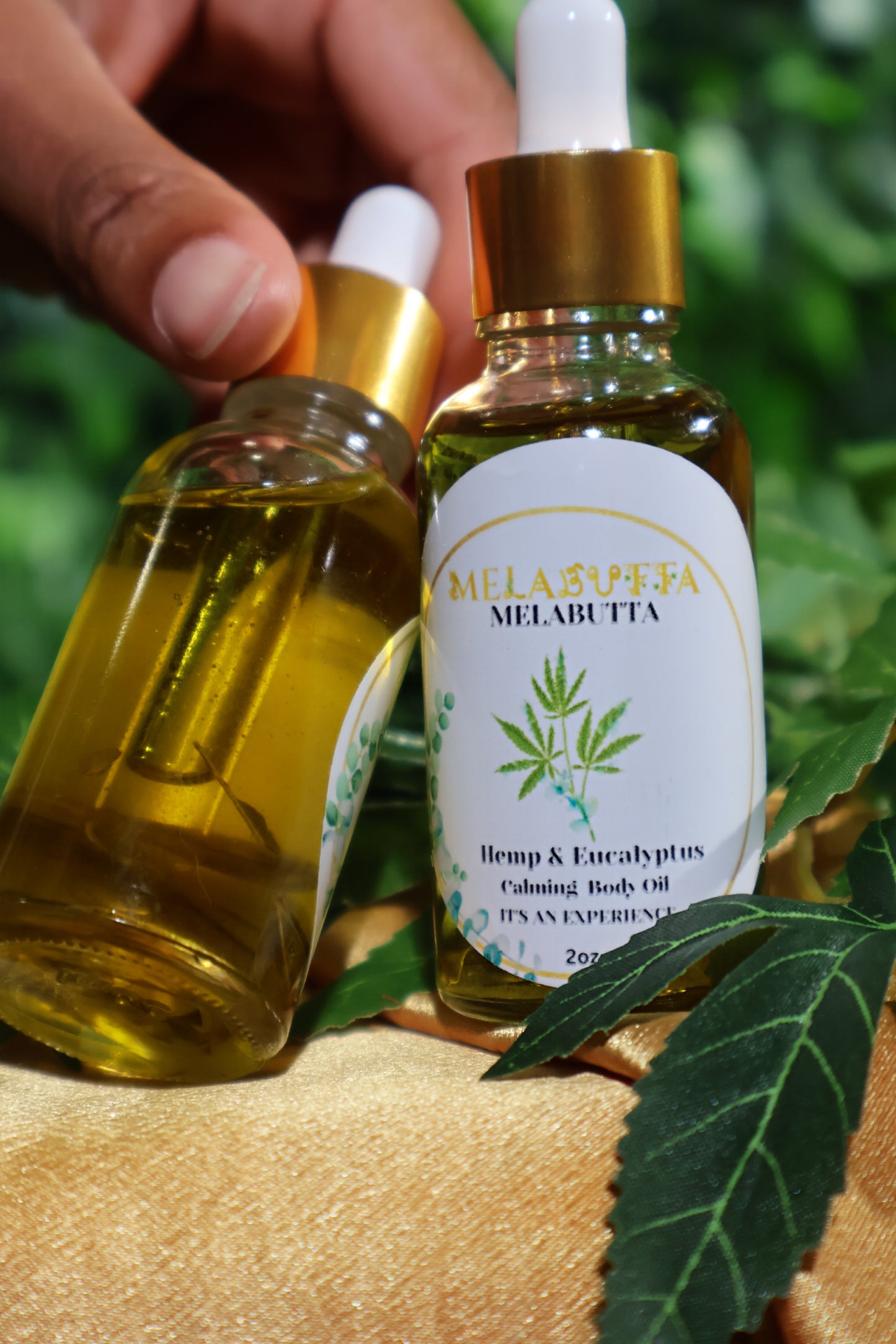 Hemp & Eucalyptus Calming Body Oil