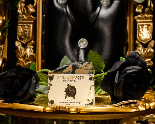KING Mahogany Wood Soap