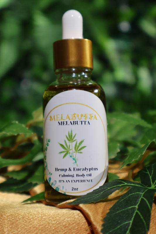 Hemp & Eucalyptus Calming Body Oil